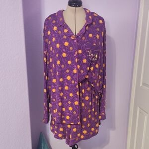 Disney Purple I'm a Star Pajama Sleep Set Size 3X